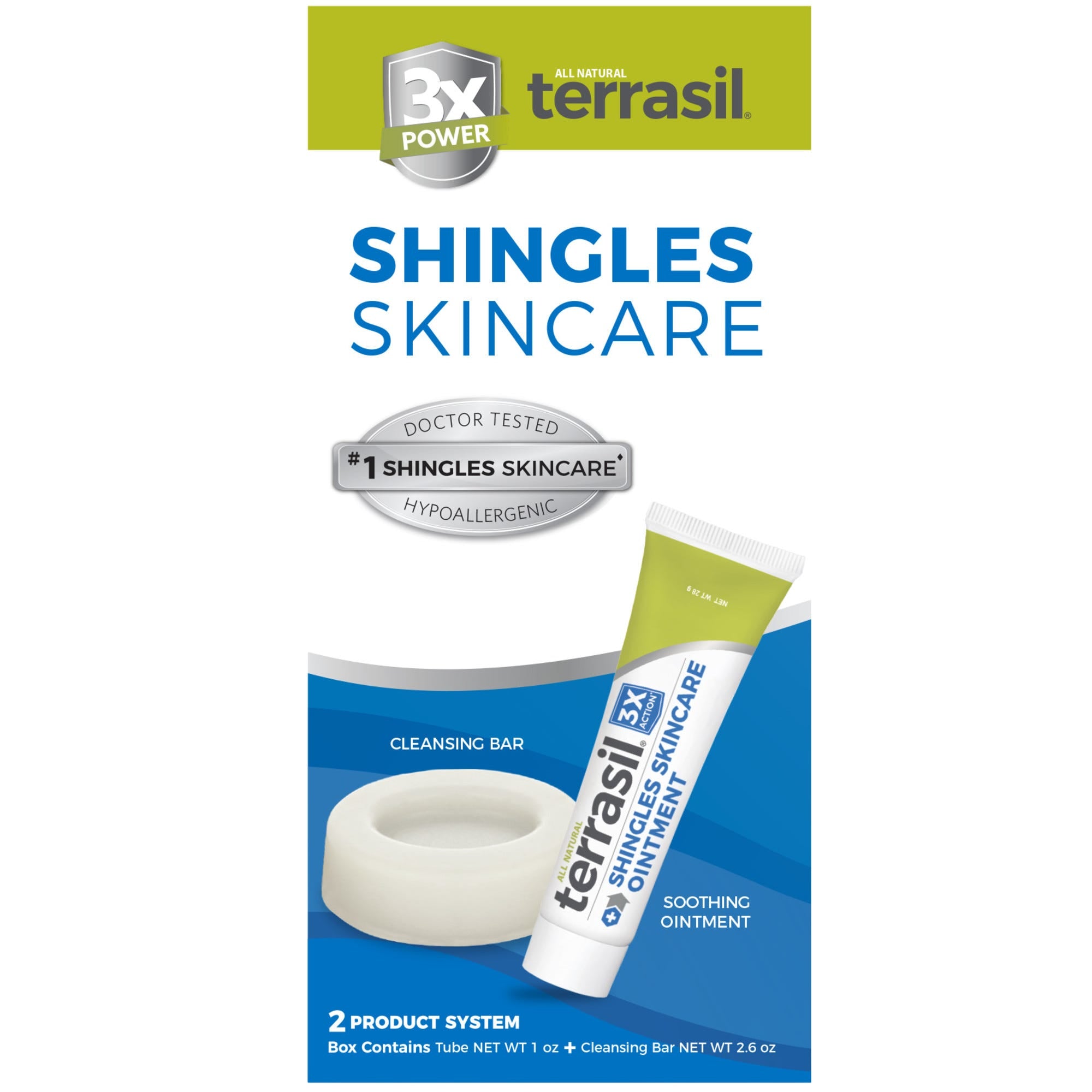Terrasil Shingles Skncr Kt 3xPwr