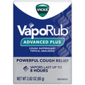 Vicks VapoRub Medicated Chest Rub, Cough Suppressant & Topical Analgesic Ointment, 80g