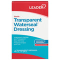 Leader™ Transparent Waterseal Dressing - 4" x 4.75" - 8 Count (Waterproof Wound Care)