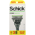 Schick Sensitive Hydro Razor Value Pack 1Ea