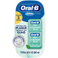 Oral-B Glide Pro-Health Comfort Plus Dental Floss, Mint, 43.7 Yards (2 Pack)