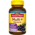 Nature Made Multi + Elderberry Capsules, Multivitamin For Women And Men