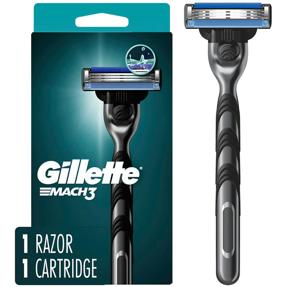 Gillette Mach3 Men's Razor Handle + 1 Blade Refill