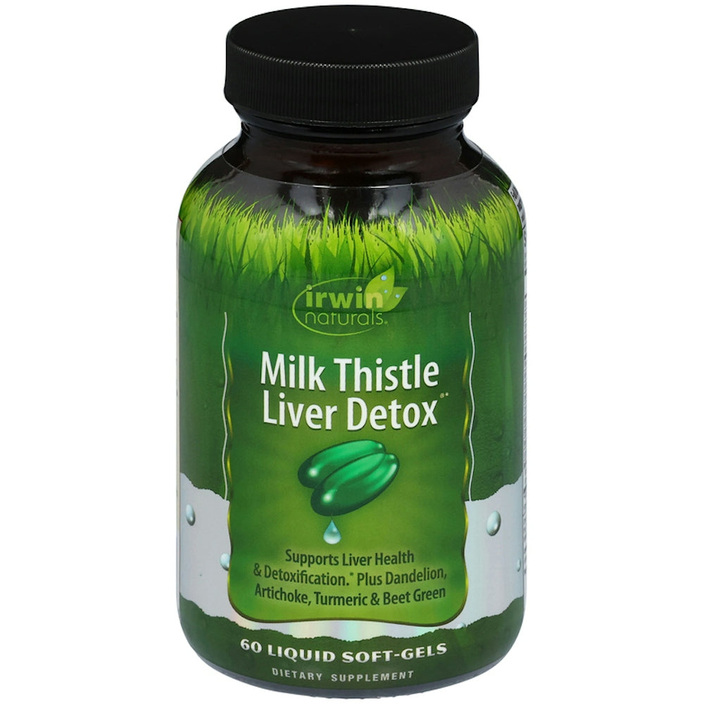 Irwin Naturals® Liver Detox & Blood Purifier – Liquid Soft-Gels