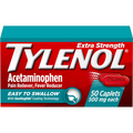 Tylenol Acetaminophen 50 Caplets