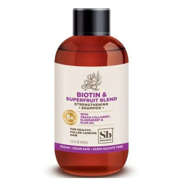 SoapBox Biotin And Superfruit Blend Strengthening Conditioner - 3.3 Oz