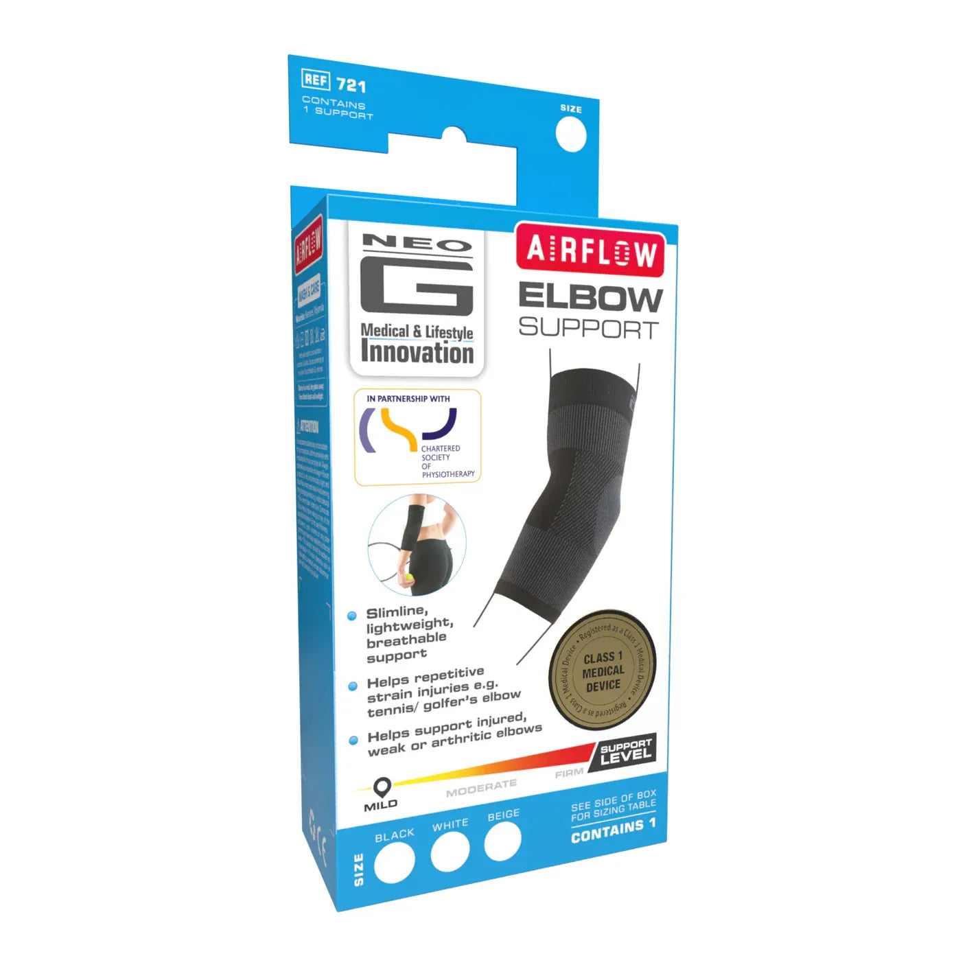 Neo G Airflow Elbow Support – Size Large