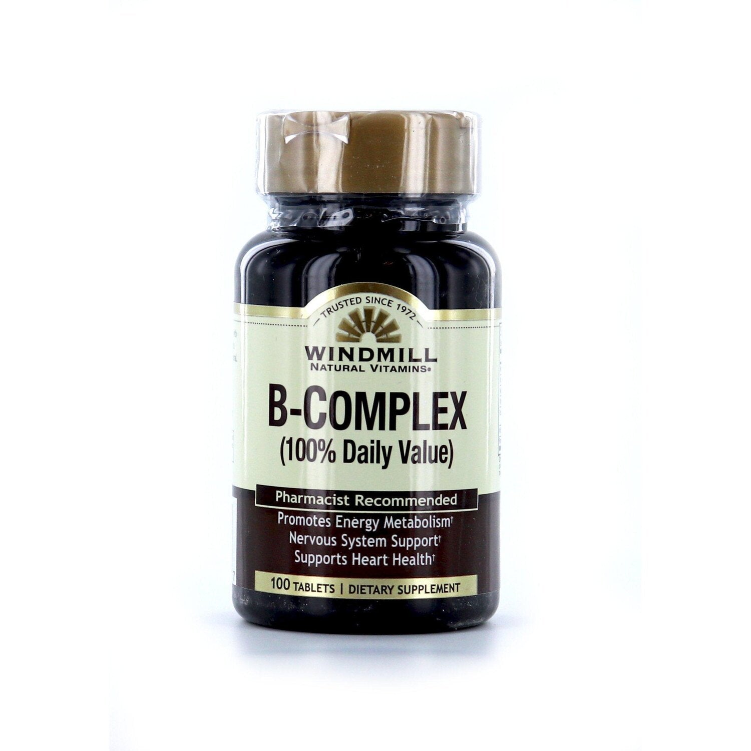 Windmill Vitamins B Complex Tablets 100Ct
