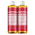 Dr. Bronner's Pure Castile Liquid Soap Rose -- 16 Fl Oz