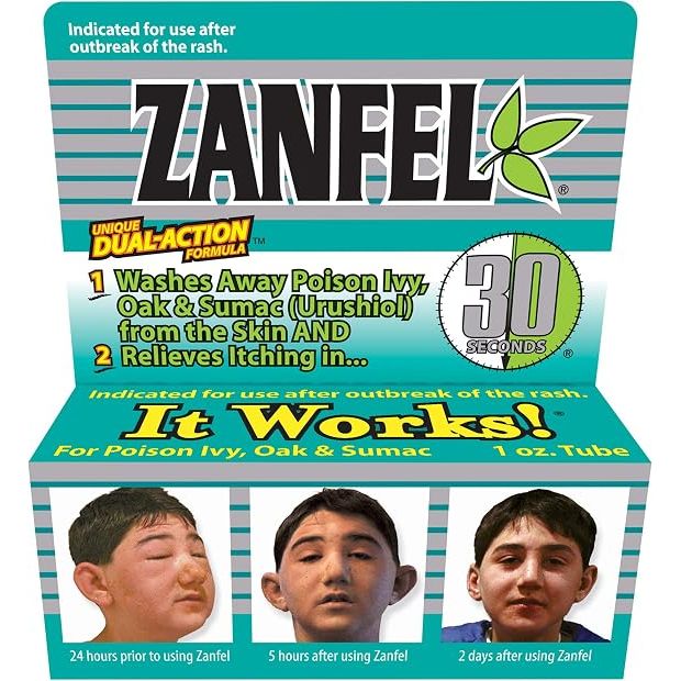 Zanfel Poison Ivy Wash Cr 1oz Tbe