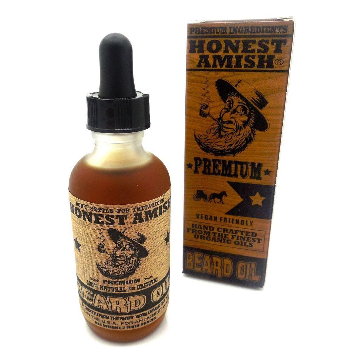 Honest Amish Premium Beard Oil  2 Oz