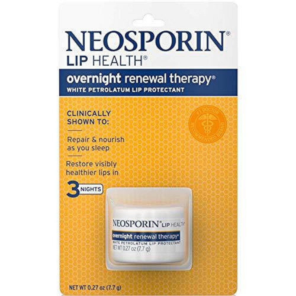 Neosporin Lip Health Overnight Renewal Therapy - 0.27 Oz