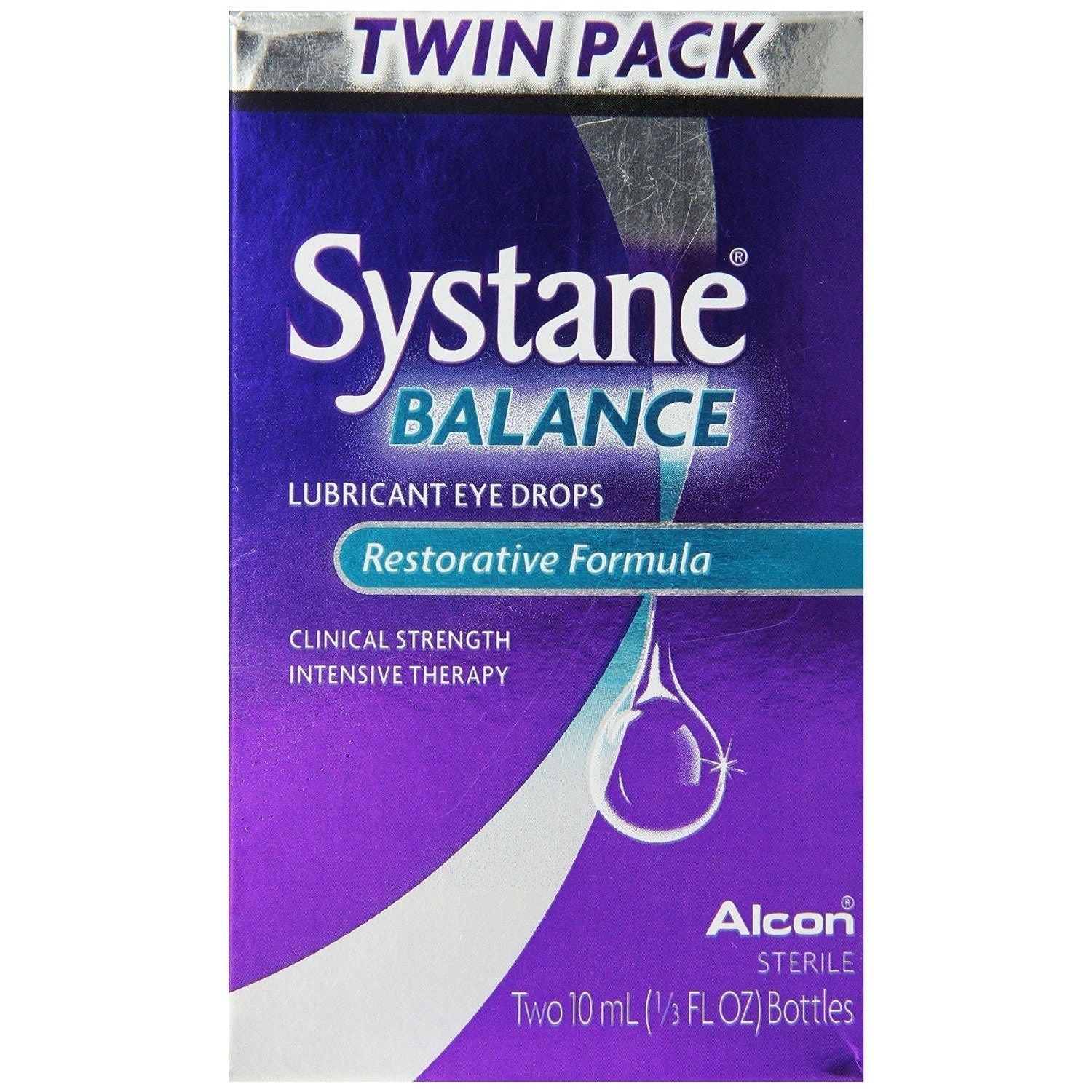 Systane® Balance Lubricant Eye Drops – Restorative Formula (Twin Pack)