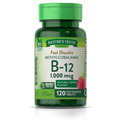 Nature's Truth Vitamin B-12, Sublingual, 1000 Mcg, Fast Dissolve Tabs, Natural Berry Flavor