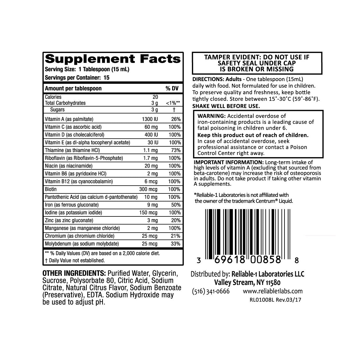 Multi Vite Lq 236Ml