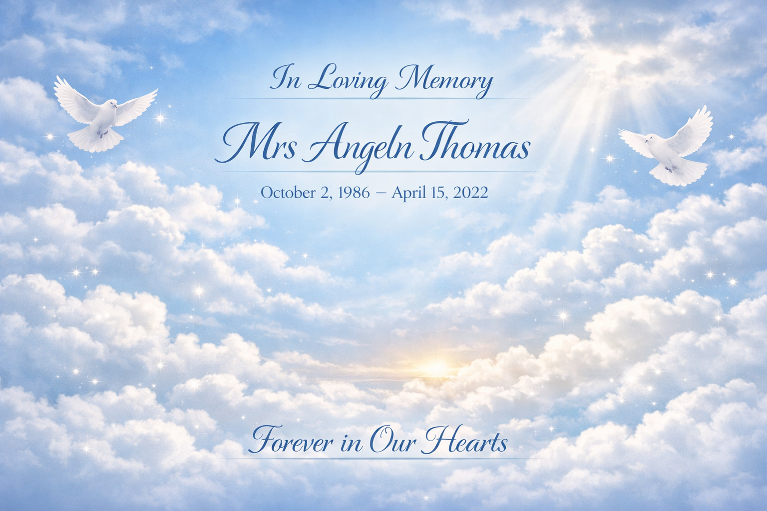 Customizable Casket Insert