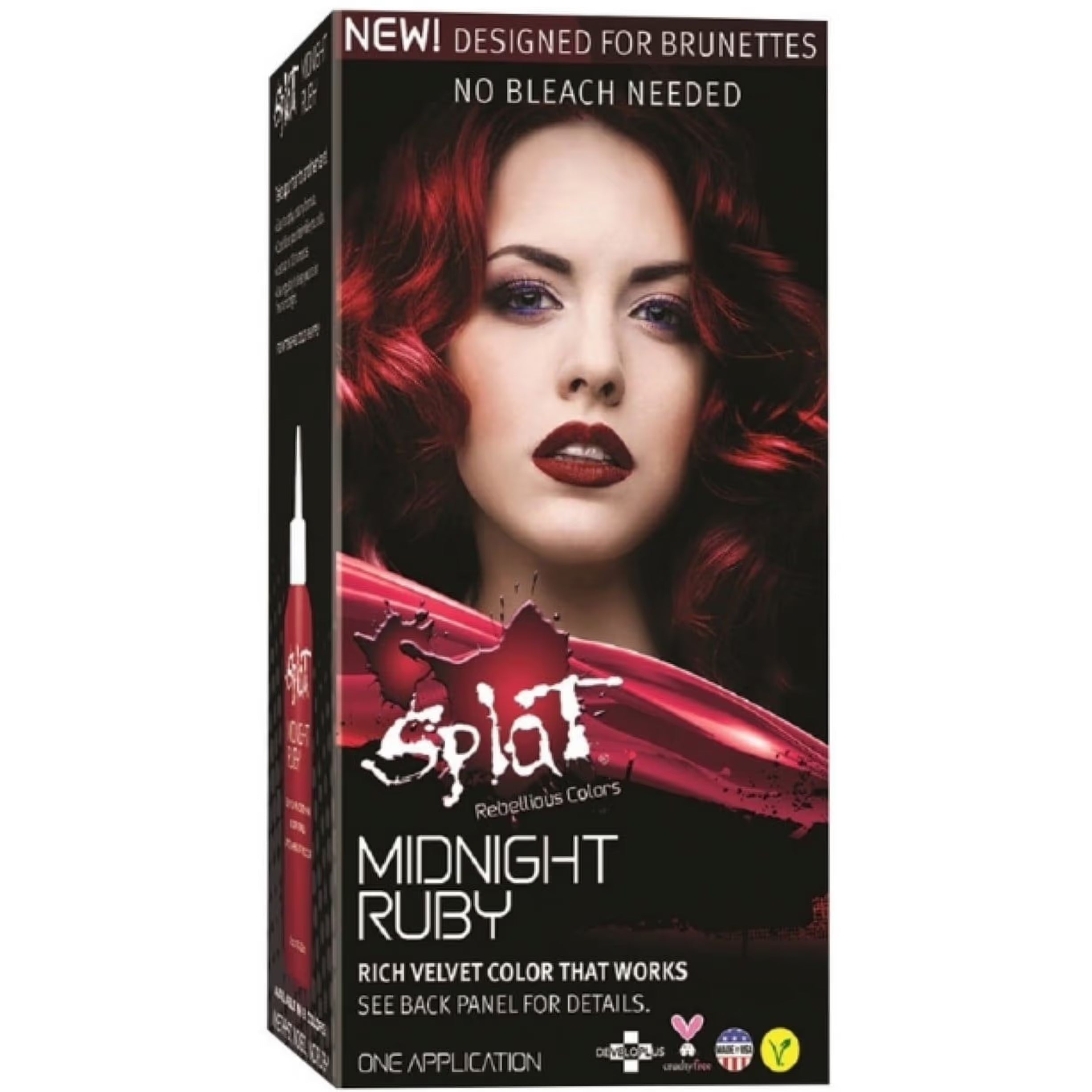 Splat Midnight Ruby Hair Color Kit Semi-Permanent