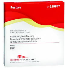 Restore Calcium Alginate  Dressing  4"" X 4"" 10-Pack